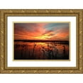thumbnail image 1 of Helmers, Doug 24x17 Gold Ornate Wood Framed with Double Matting Museum Art Print Titled - March Sunrise in Missouri, 1 of 4