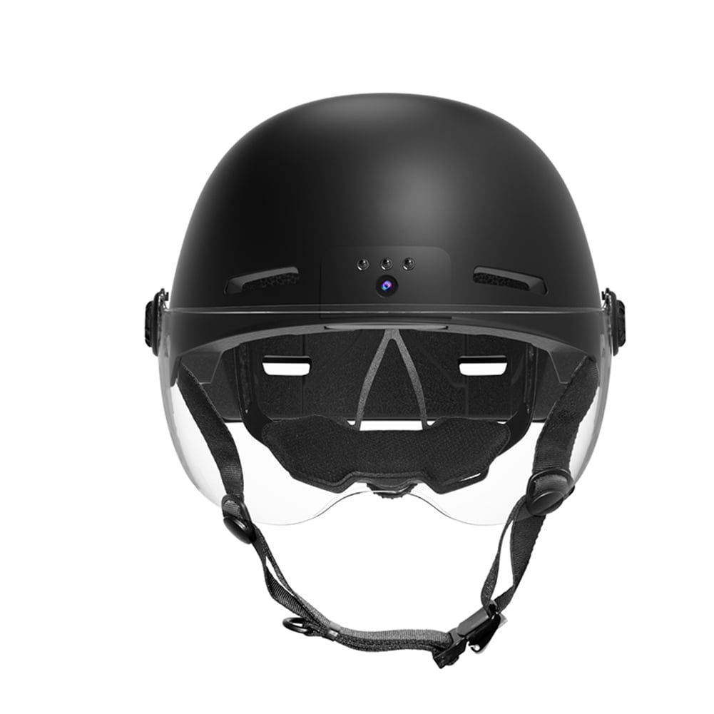 Helmet Action Camera, Camera Recorder 1080P@30FPS Motorcycle Helmets Cameras Built-in 1300mah 130° Wide Angle for Outdoor Cycling