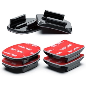 Helmet Adhesive Mounts ,Compatible with GoPro Hero 10, 9, 8, 7, Max, Fusion, Hero (2018), 6, 5, 4, Session, 3+, 3, 2, 1, DJI Osmo Action Camera