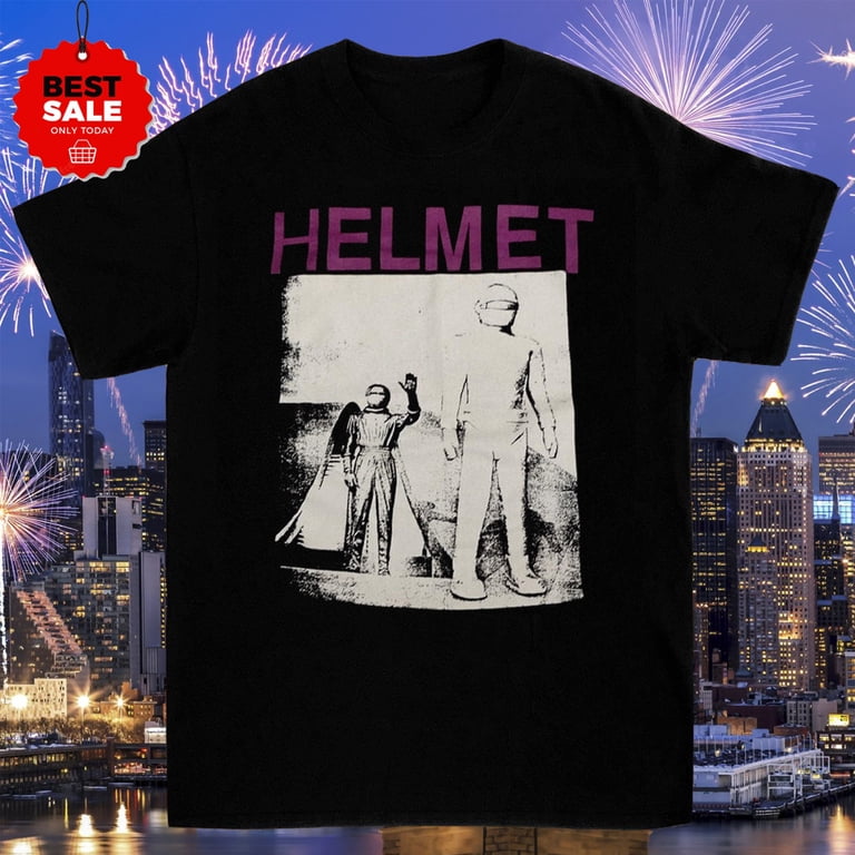 Helmet Band T Shirt 90s Concert Tour T shirt Gift for Fan Size S 