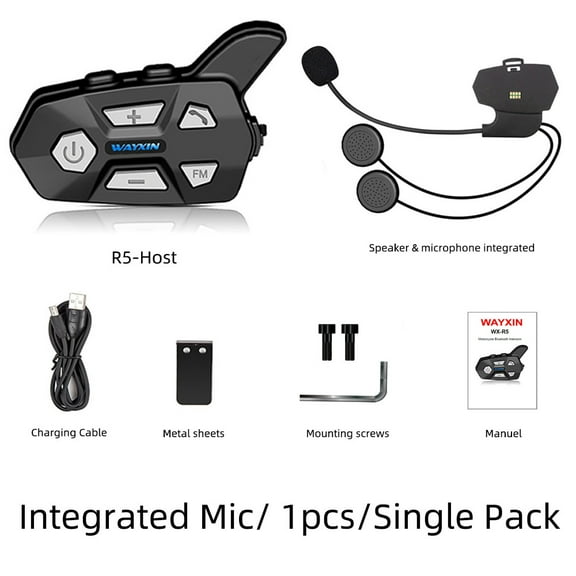 Helmet Bluetooth Motorcycle Headset