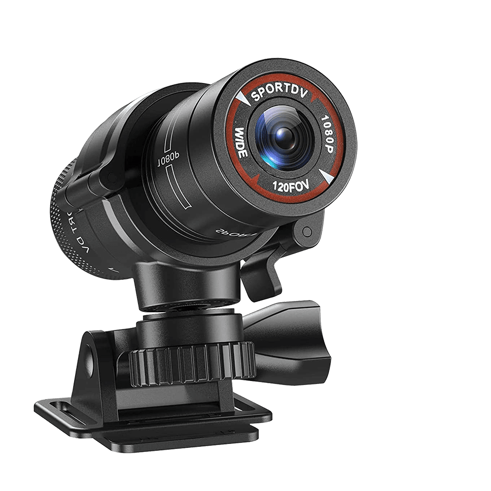 Helmet Camera Outdoor, KEPEAK Bicycle Sports Camera, 1080P Mini Sports