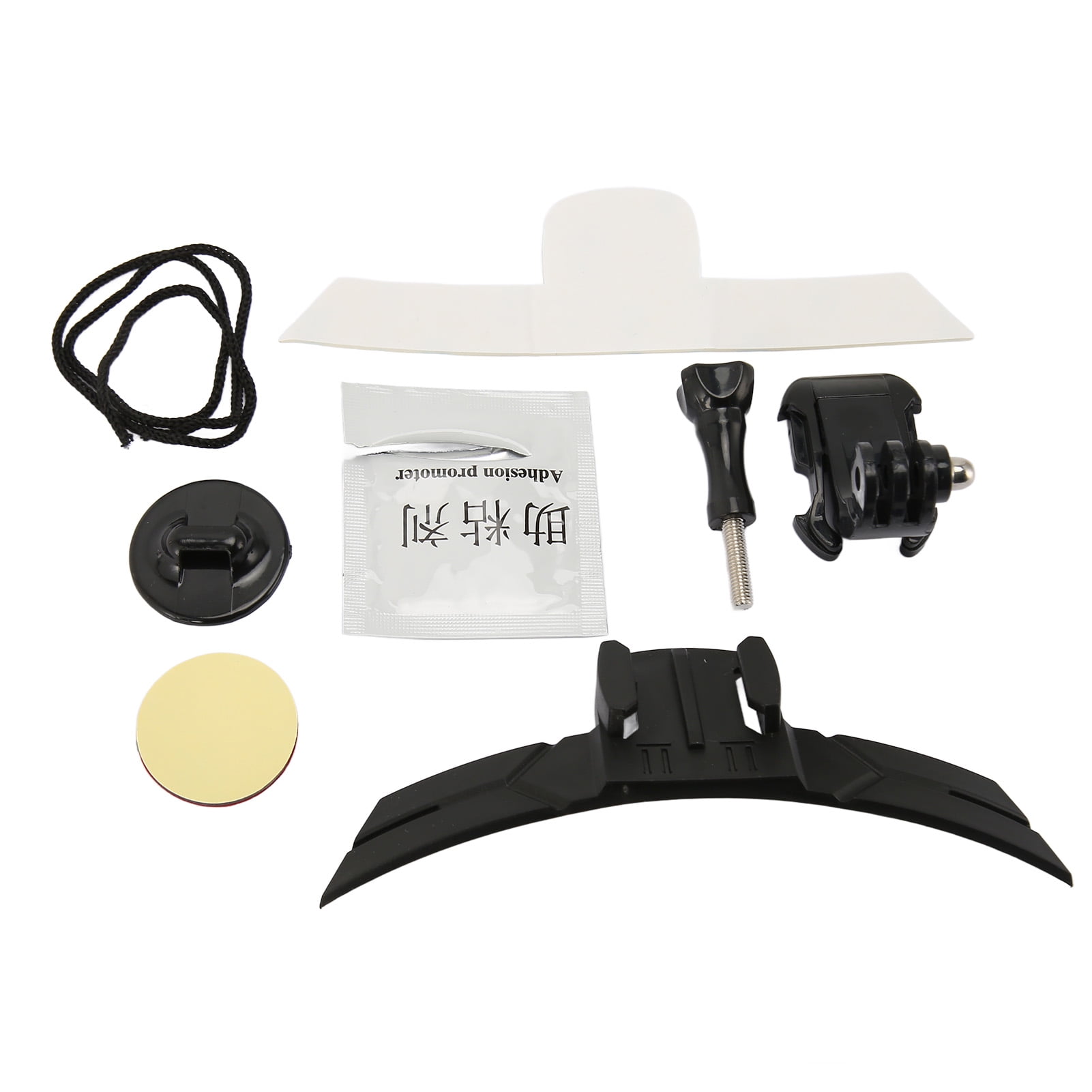 Helmet Chin Mount Kit, Stable Motorcycle Helmet Chin Strap Mount Curved