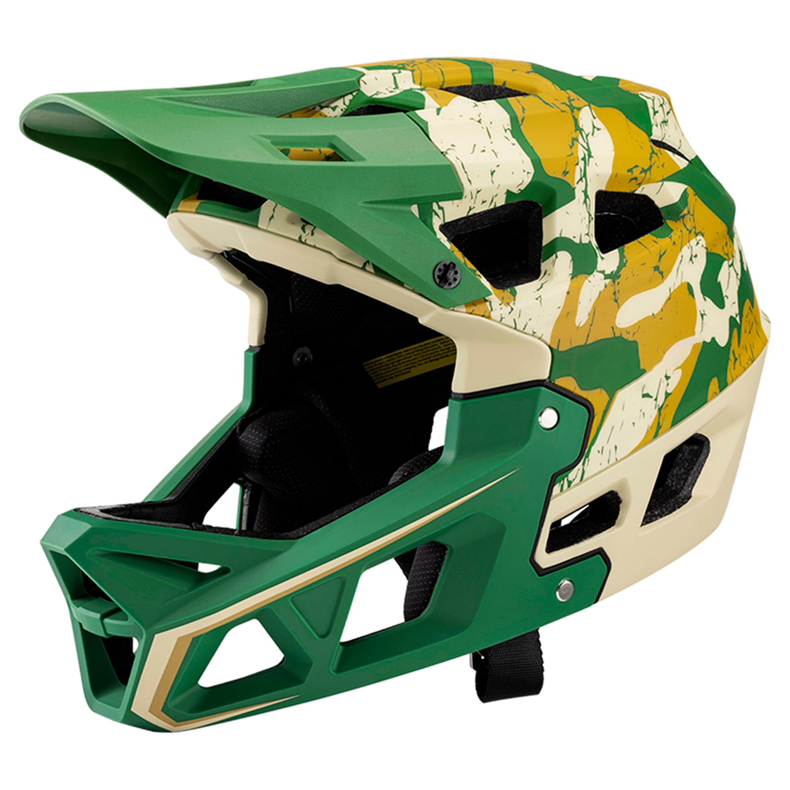 Helmet Full Face Mountain Bike Helmet Adult Racing Downhill  Helmet For Men/Women Adult Mountain Bike Helmet With Visor Over 31 Vents Bike Helmet