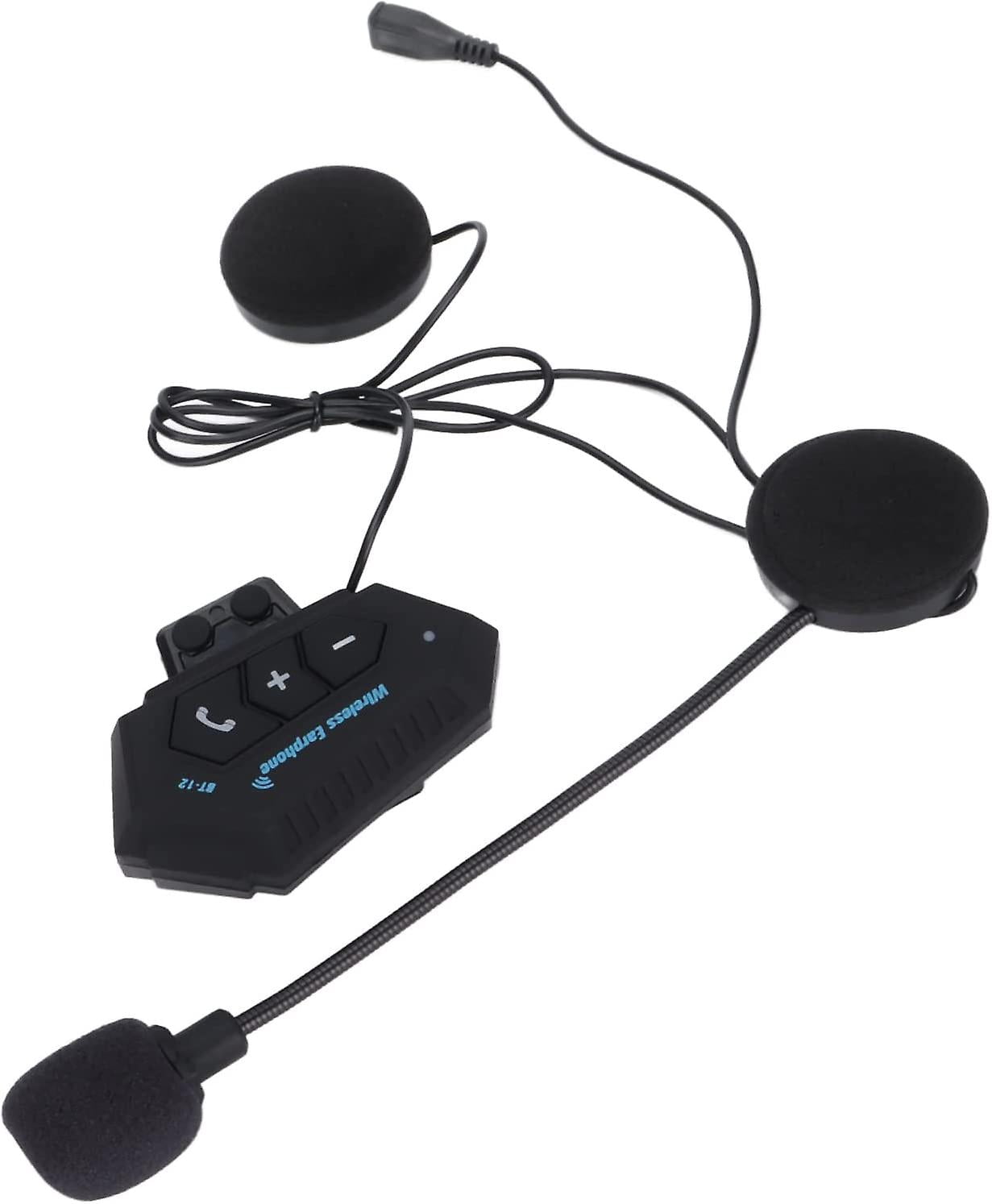 Helmet Hands-Free Bluetooth Intercom Headset Bt 5.0 With Microphone, Automatic Answer TX