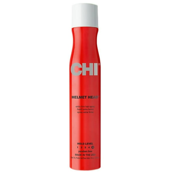 Helmet Head Extra Firm Hairspray, Protects against Humidity & Creates Voluminous Hairstyles, Sulfate & Paraben-Free, 10 Oz