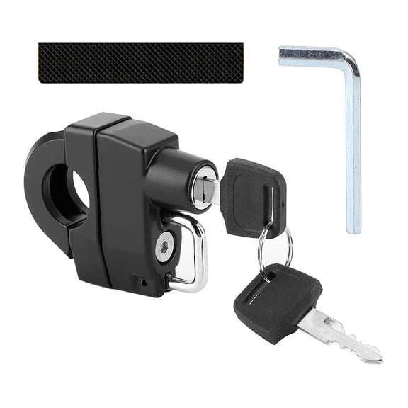 Helmet Lock Motorcycle Helmet Lock With Keys For Handlebars Motorcycles Scooter