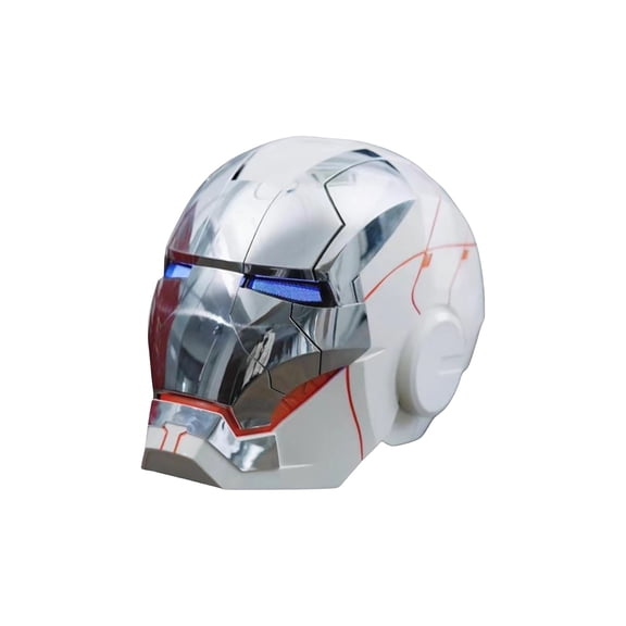Helmet Man MK5 1:1 Wearable Mask - Electronic Functions with LED Eyes, Touch & Remote Control, Realistic Sound Effects,  Role-Playing Iron Helmet, Fans' Collection, Christmas Halloween Gifts