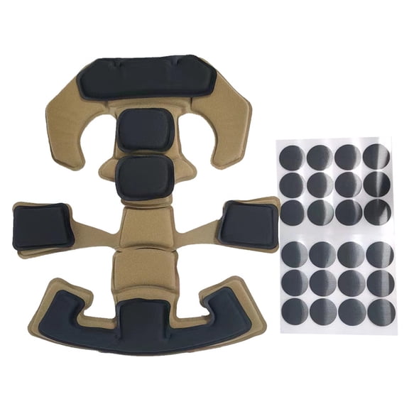 Helmet Padding Memory Foam Pad Protective Mat Helmet Padding Kit Team Helmet Universal Motorcycle