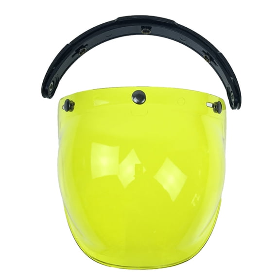 Helmet Snaps 3-Snap Bubble Wind Visor For Biltwell & Motorcycle Helmet