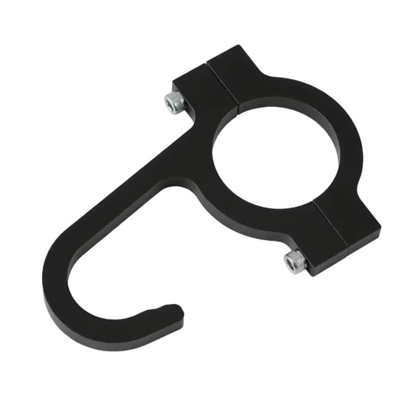 Helmet  Steering Wheel Hook Black 1-1/2