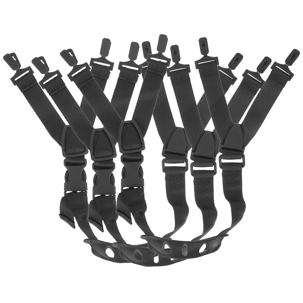 Helmet Strap 3 Pcs Chin Straps for Hard Hat Liner Football Adjustable Professional Universal Nylon Plastic