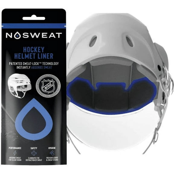 Helmet Sweat Liners - Patented SweatLock™ Sweatband For All Helmet Types by NoSweat - 25 Pack - Made in the USA