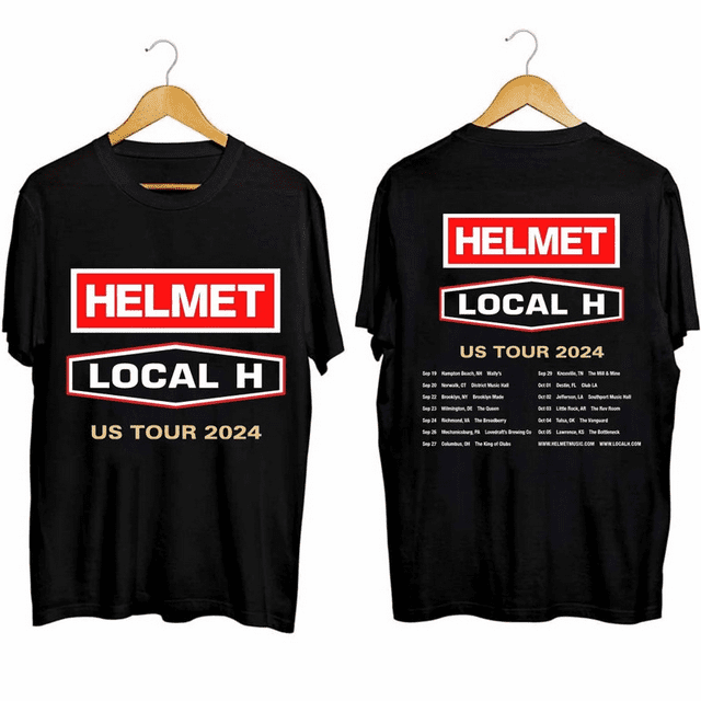 Helmet US Tour 2024 Shirt, Helmet Band Fan Shirt, Helmet 2024 Concert