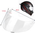 thumbnail image 1 of Helmet Visor, Helmet Full Face 4.9in High Strong PC Flexible For Motorcycles, 1 of 8