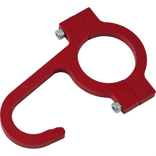 Helmet and Steering Wheel Hook, Red