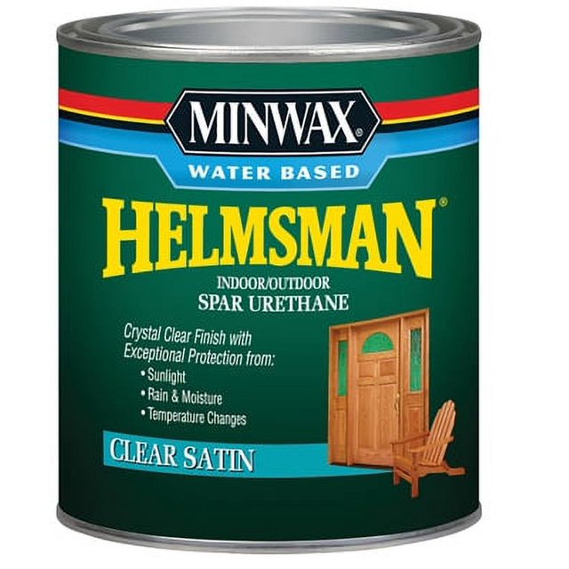 Helmsman QT Satin 275 VOC Water Based Spar Urethane Indoor/Outdoor Cry