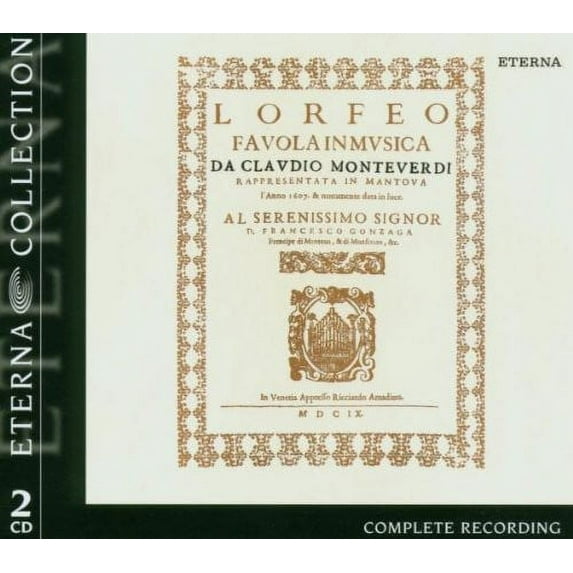 Helmut Koch - L'orfeo - Music & Performance - CD