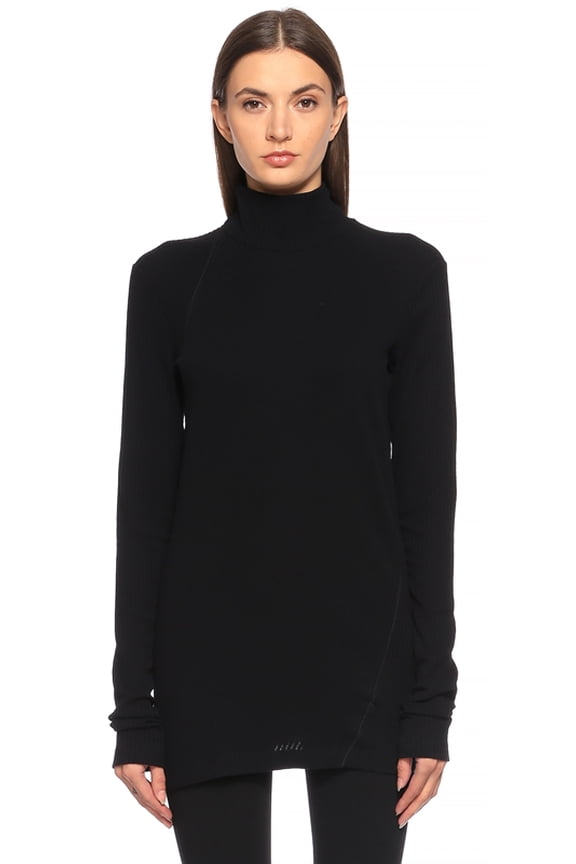 Hi Tee Turtleneck Cotton Sweater XS