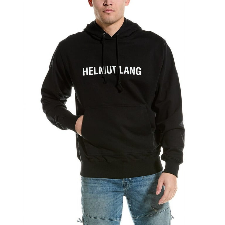 Helmut Lang mens Core Hoodie XL Black