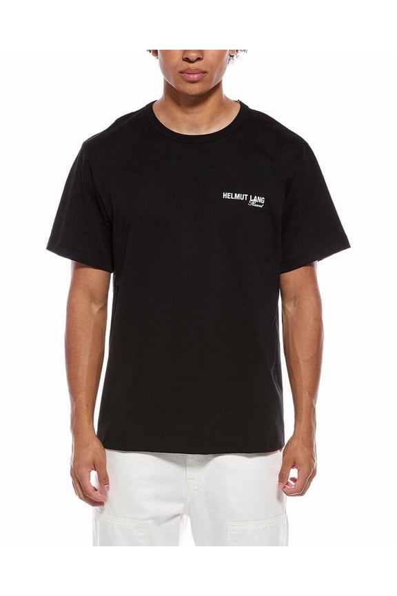 mens Ski Map T-Shirt, m, Black