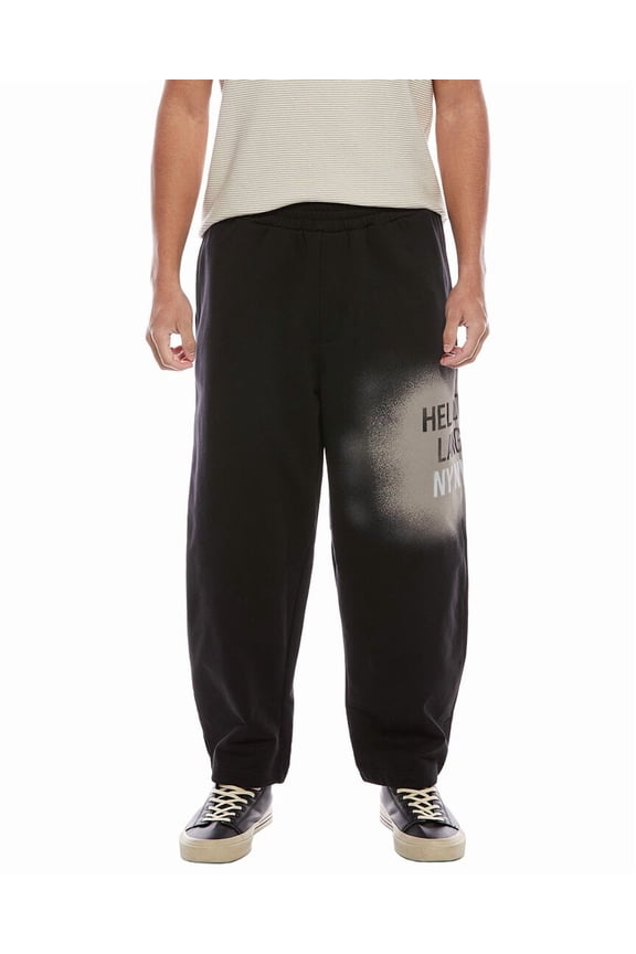 mens Spray Sweatpant, m, Black