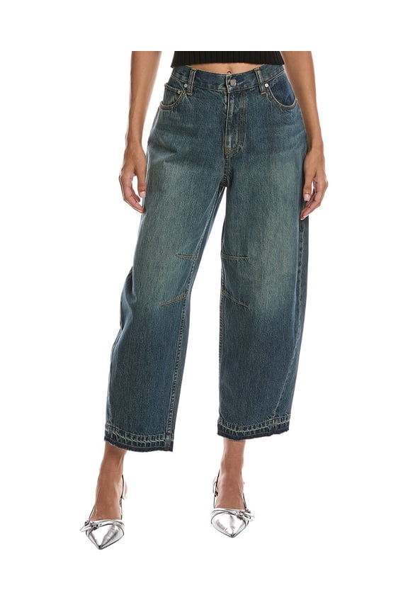 womens Brooklyn Cocoon Jean, 32, Blue