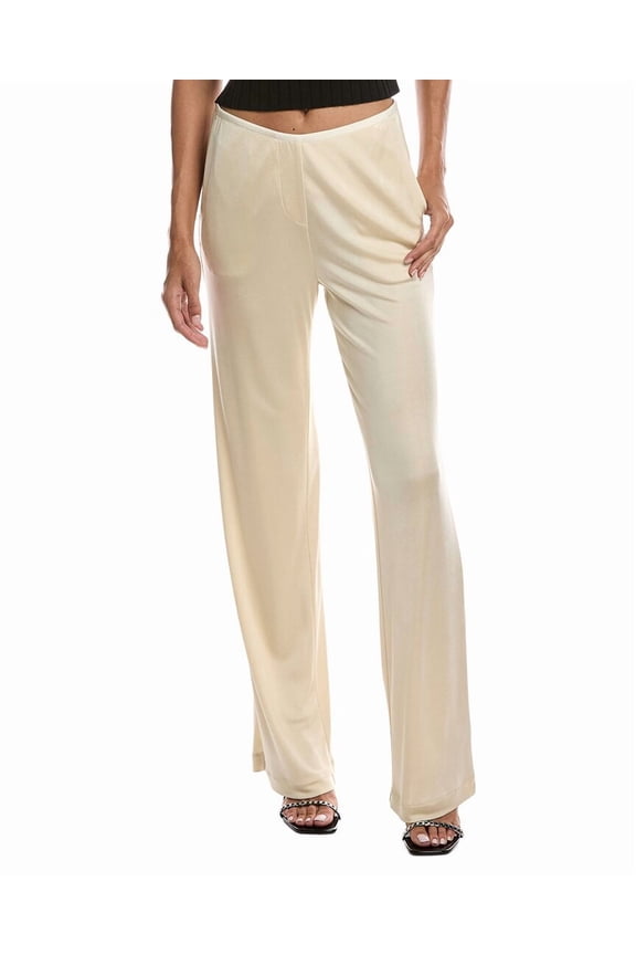 womens Fluid Car Trouser, m, Brown