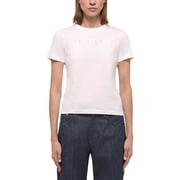 Helmut Lang womens Logo Slim Tee, XXS