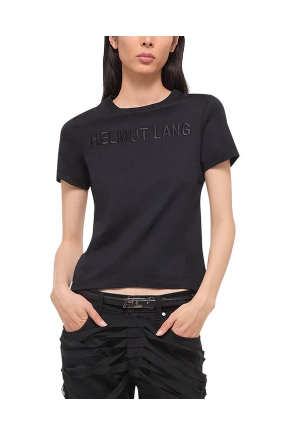 womens Logo Slim Tee, XXS