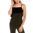 thumbnail image 1 of Helmut Lang womens Popover Silk-Blend Cami Casual, 10, Black, 1 of 2
