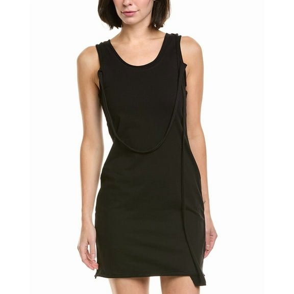 Helmut Lang womens  Strap Tank Dress, m, Black
