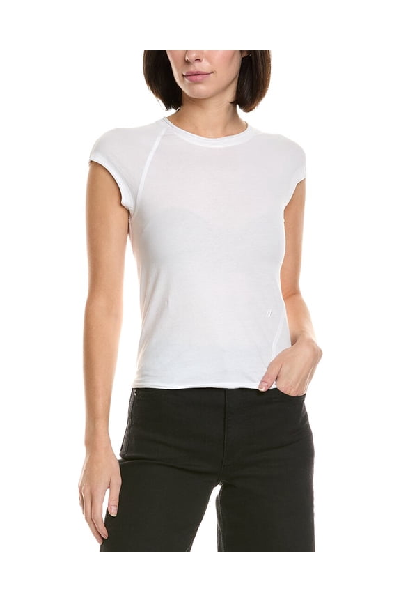 womens Twisted Crop Top, s, White