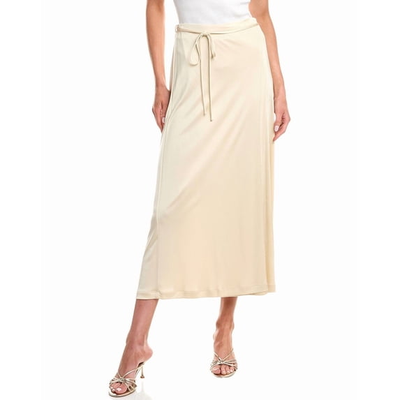 Helmut Lang womens Wrap Skirt, XL, Beige