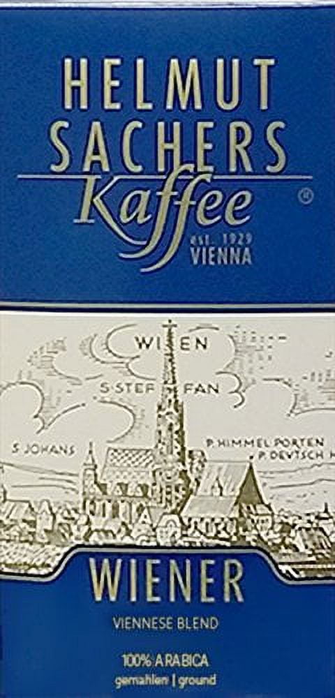 Helmut Sachers Vienna Blend Ground Coffee 17.6oz/500g - Walmart.com