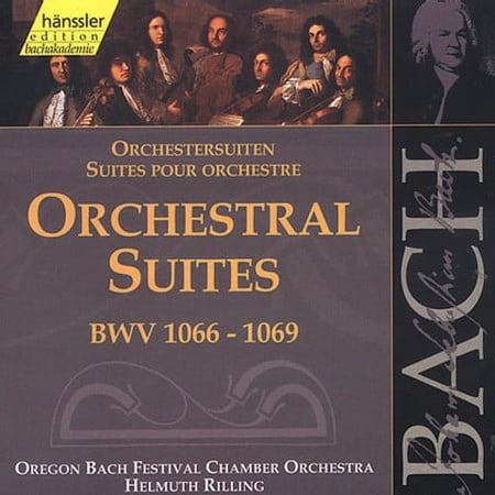Helmuth Rilling - Orchestral Suites BWV 1066-1069 132 - Music & Performance - CD