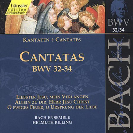Helmuth Rilling - Sacred Cantatas BWV 32 33 34 - Music & Performance - CD