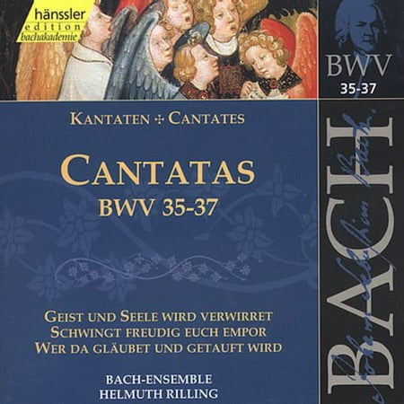 Helmuth Rilling - Sacred Cantatas BWV 35 36 37 - Music & Performance - CD