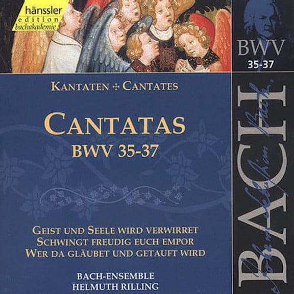 Helmuth Rilling - Sacred Cantatas BWV 35 36 37 - Music & Performance - CD