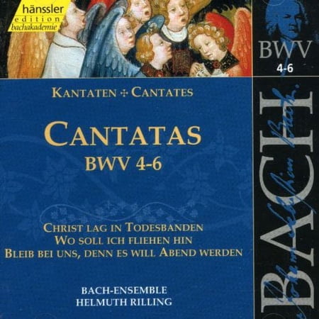 Helmuth Rilling - Sacred Cantatas BWV 4-6 - Music & Performance - CD