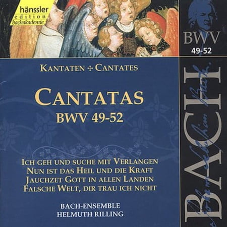 Helmuth Rilling - Sacred Cantatas BWV 49-52 - Music & Performance - CD