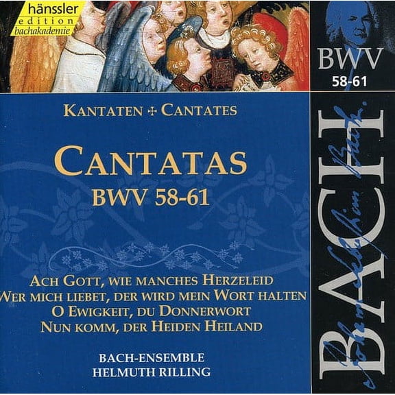 Helmuth Rilling - Sacred Cantatas BWV 58-61 - Music & Performance - CD
