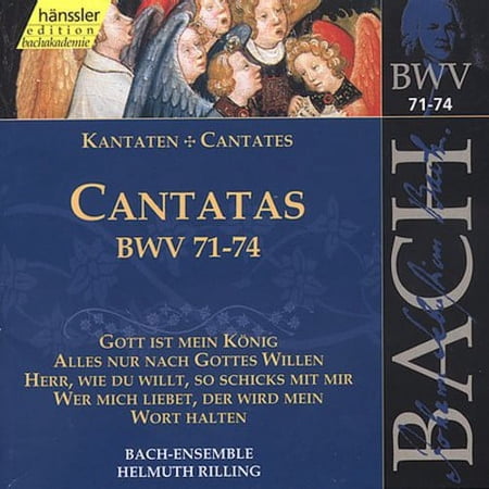Helmuth Rilling - Sacred Cantatas BWV 71-74 - Music & Performance - CD