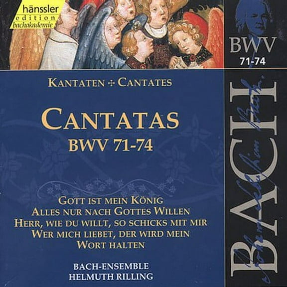 Helmuth Rilling - Sacred Cantatas BWV 71-74 - Music & Performance - CD