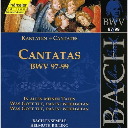 Helmuth Rilling - Sacred Cantatas BWV 97-99 - Music & Performance - CD
