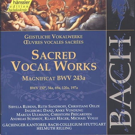 Helmuth Rilling - Sacred Vocal Music - Music & Performance - CD