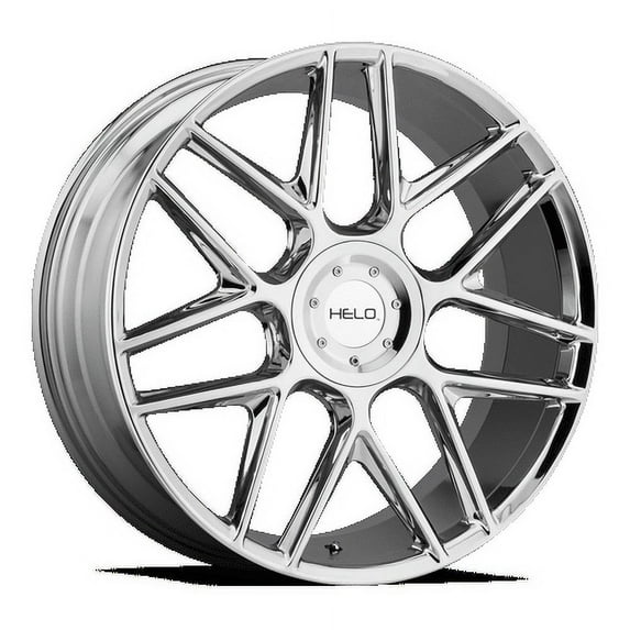 Helo Aluminum Rim HE912 18X8in Chrome Finish, HE91288095240