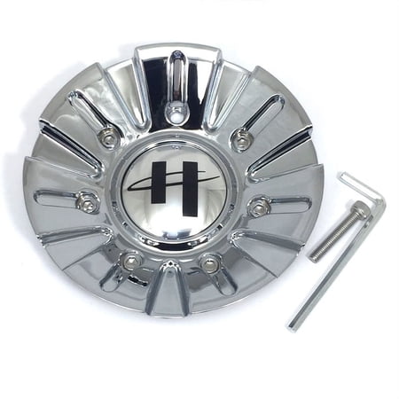Helo Chrome Wheel Center Hub Cap 6.25" 5 Lug for HE845 Rims