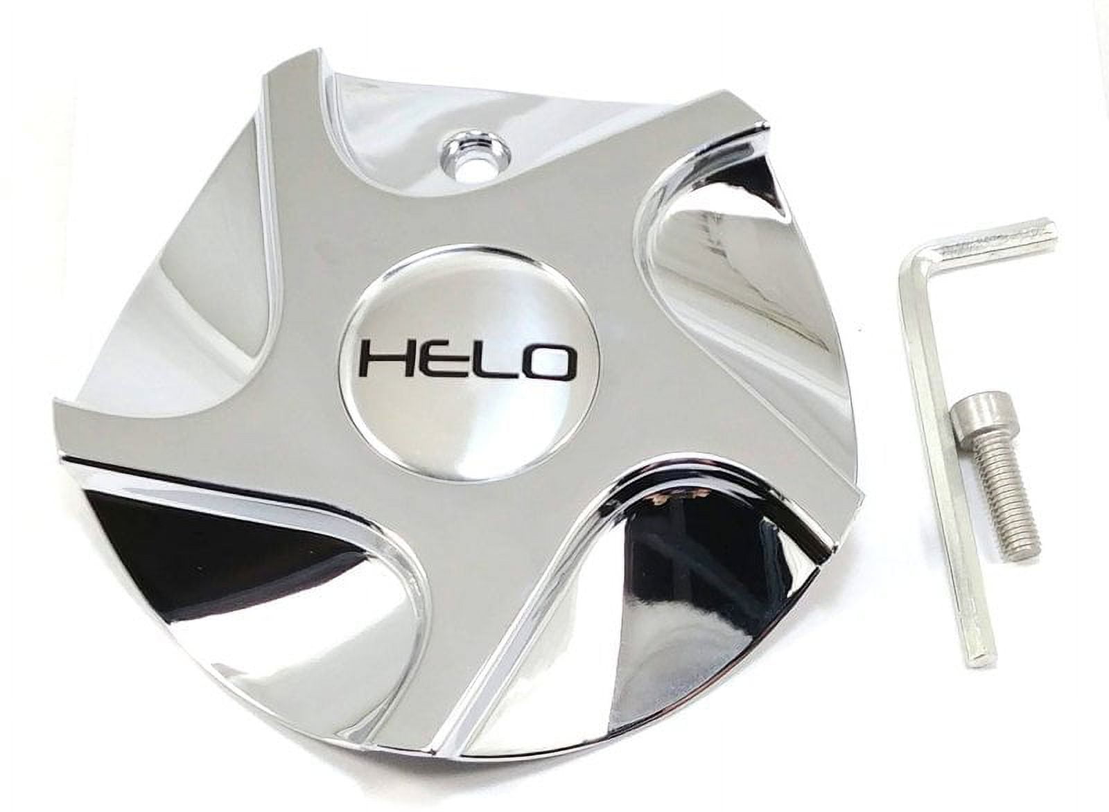 Helo Chrome Wheel Center Hub Cap 6" BoltIn for HE902