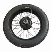 HeloKeep K6 Electric Bike Rear Hub Motor, 48V 750W Brushless Rear Wheel Replacement Motor 20x4.0 Inch